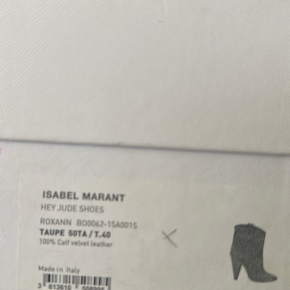 Isabel Marant Étoile Hey Jude Roxann Boots sz40 - Picture 8 of 8